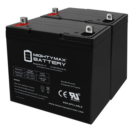 MIGHTY MAX BATTERY ML55-12MP2410108